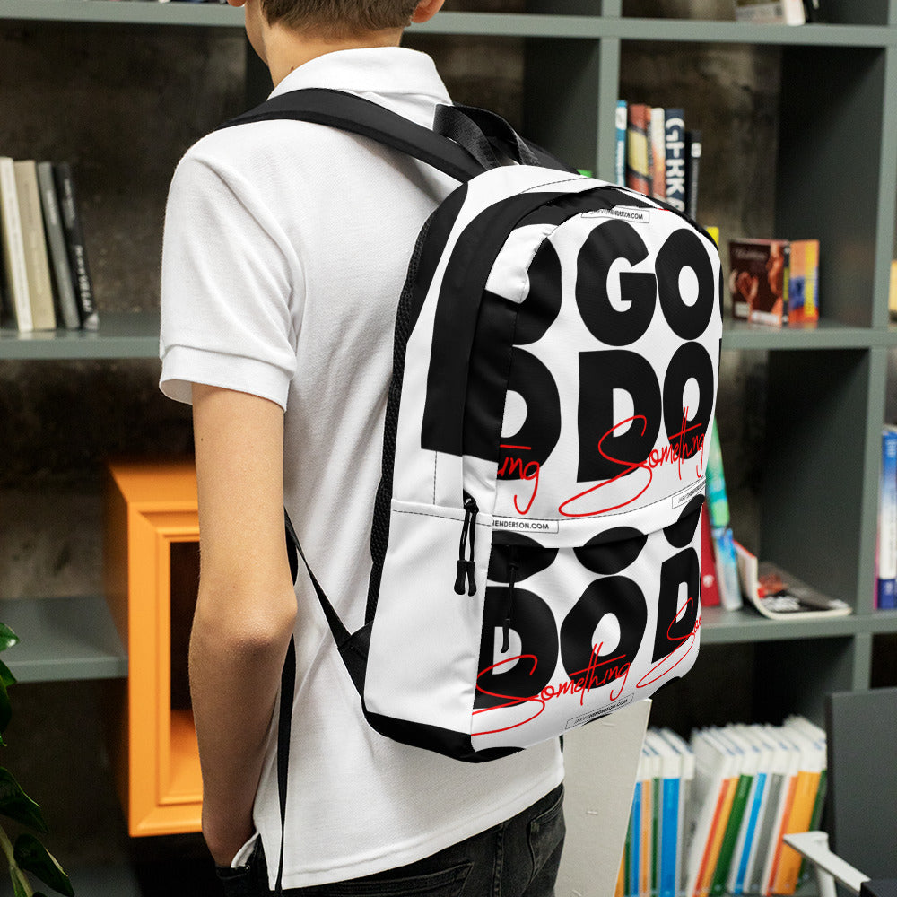 GoDoSomething Print Backpack