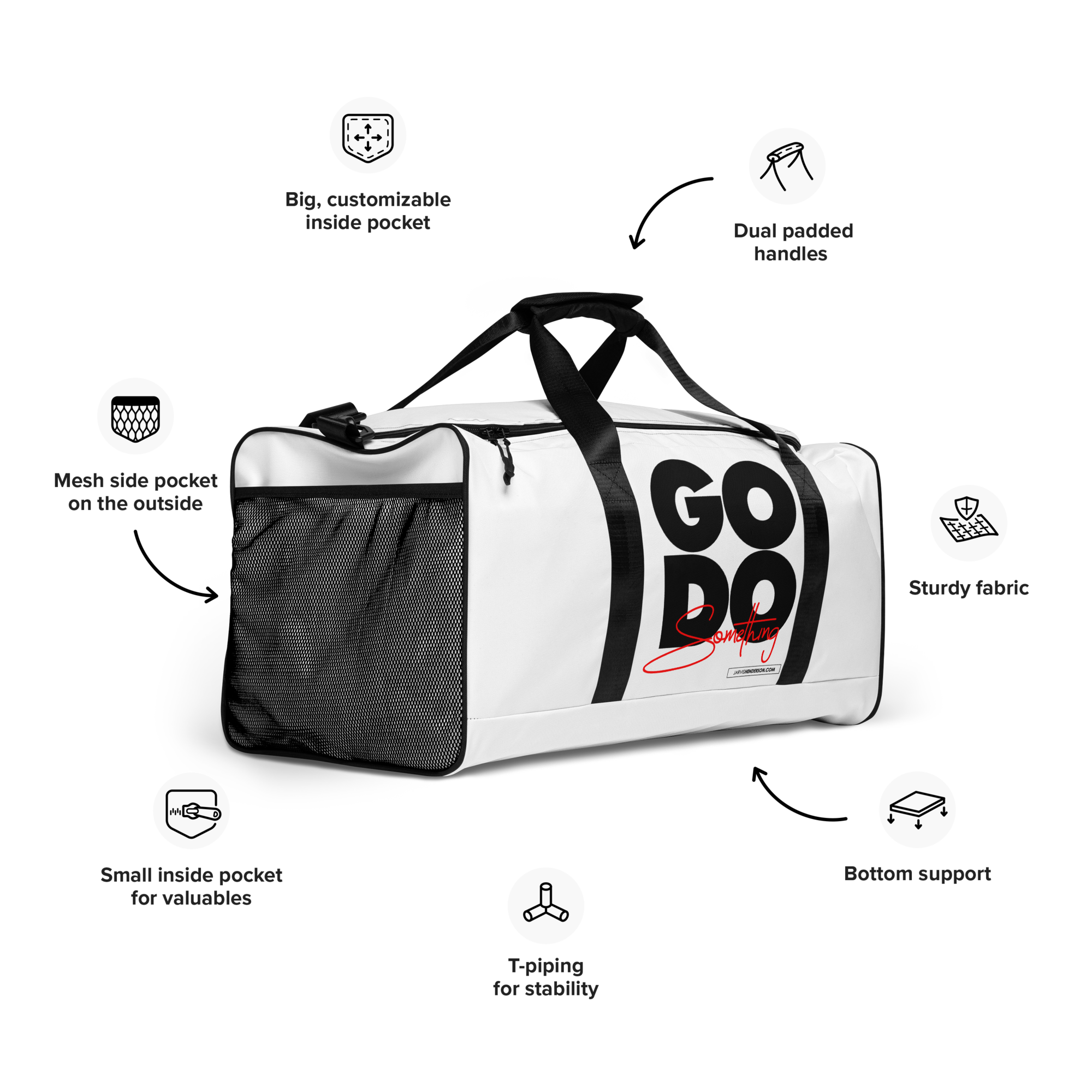 GDS Don't Quit Duffle bag