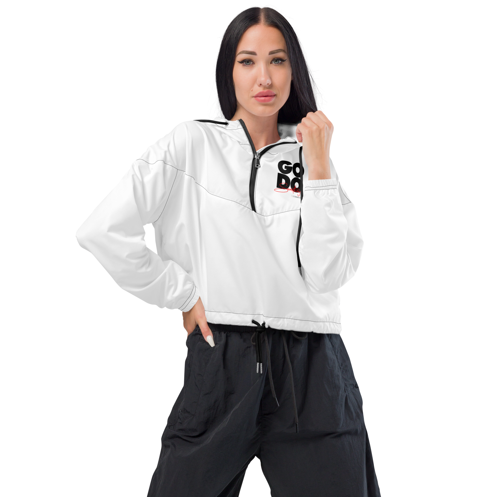 Crop top 2025 windbreaker nike